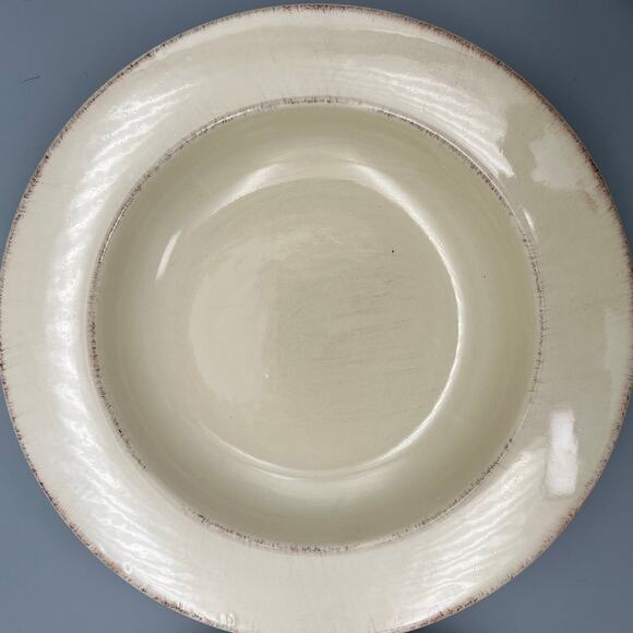 Pier 1 Toscana Ivory Set of 2 Pasta Bowls , Made in Italy, Discontinued - Picture 3 of 8